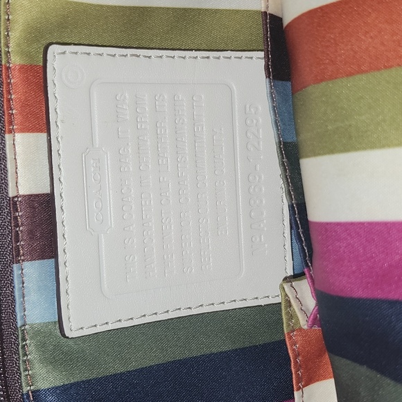 🌟Coach Francine Legacy Satchel Bag - Picture 10 of 12